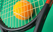 foams and elastomers used in tennis equipment
