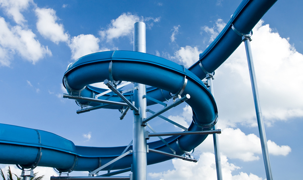 light resin transfer molding used in water slide