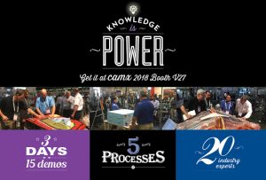 CAMX Knowledge Is Power Postcard