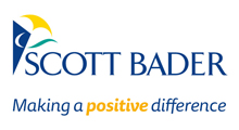 Scott Bader logo - We pioneer the future of chemistry